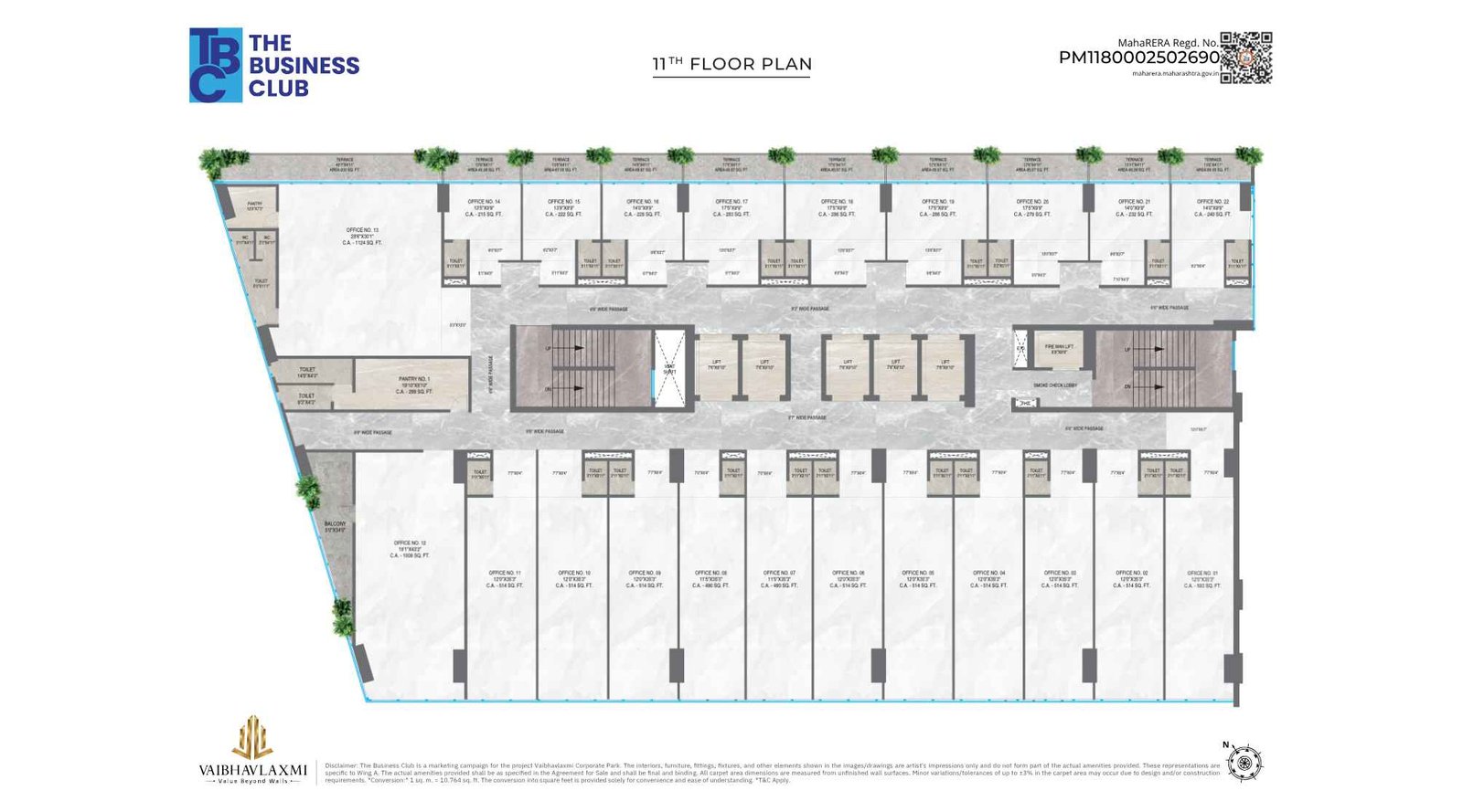 Vaibhavlaxmi-The-Business-Club-Floor-Plan-11th