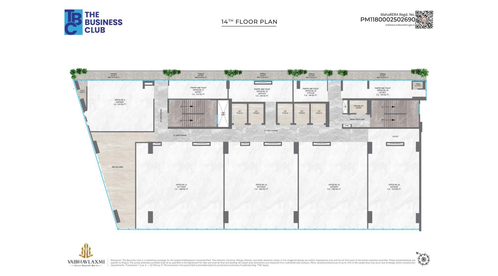 Vaibhavlaxmi-The-Business-Club-Floor-Plan-14th
