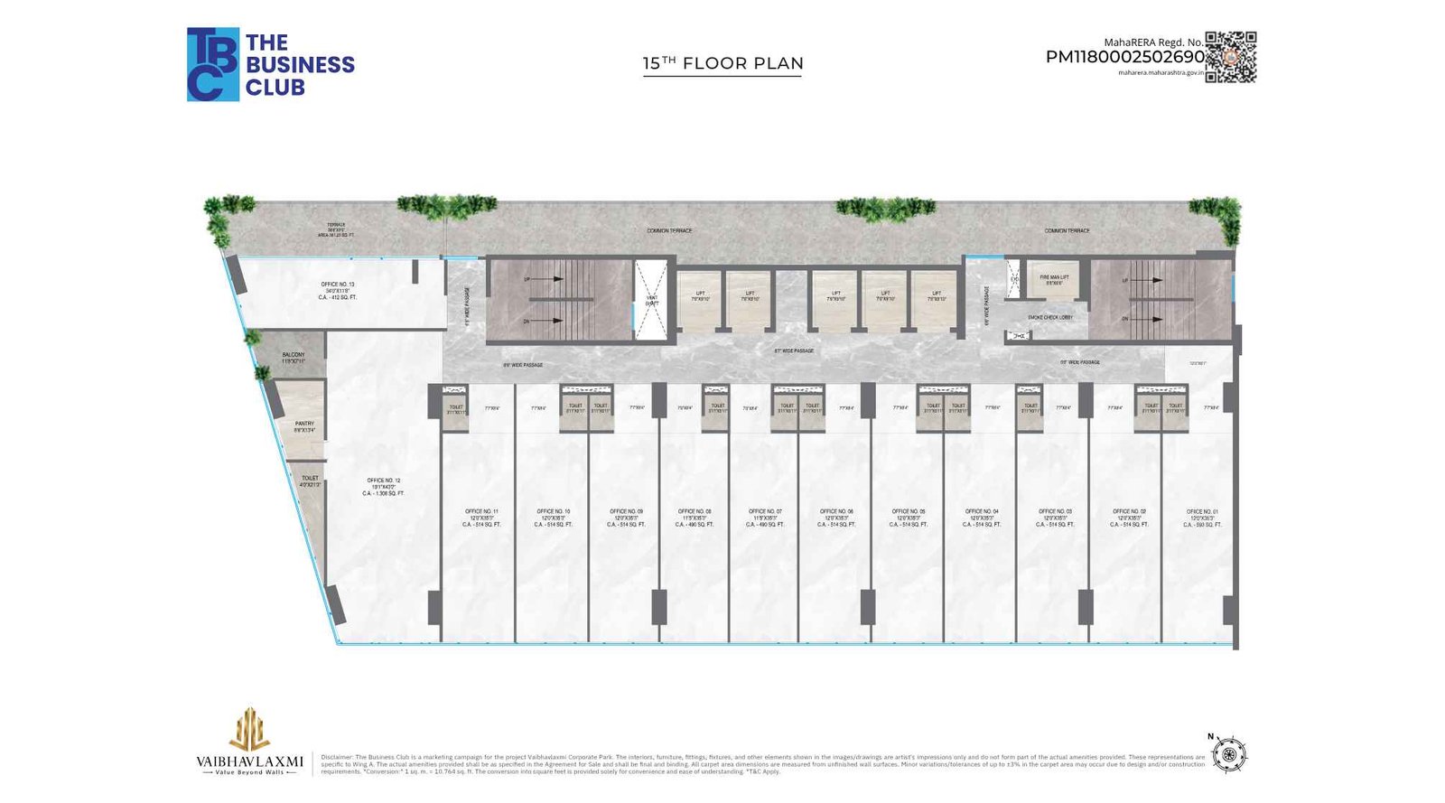 Vaibhavlaxmi-The-Business-Club-Floor-Plan-15th