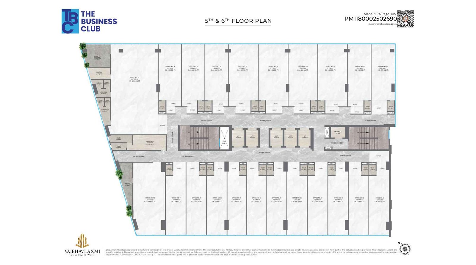 Vaibhavlaxmi-The-Business-Club-Floor-Plan-5th-&-6th