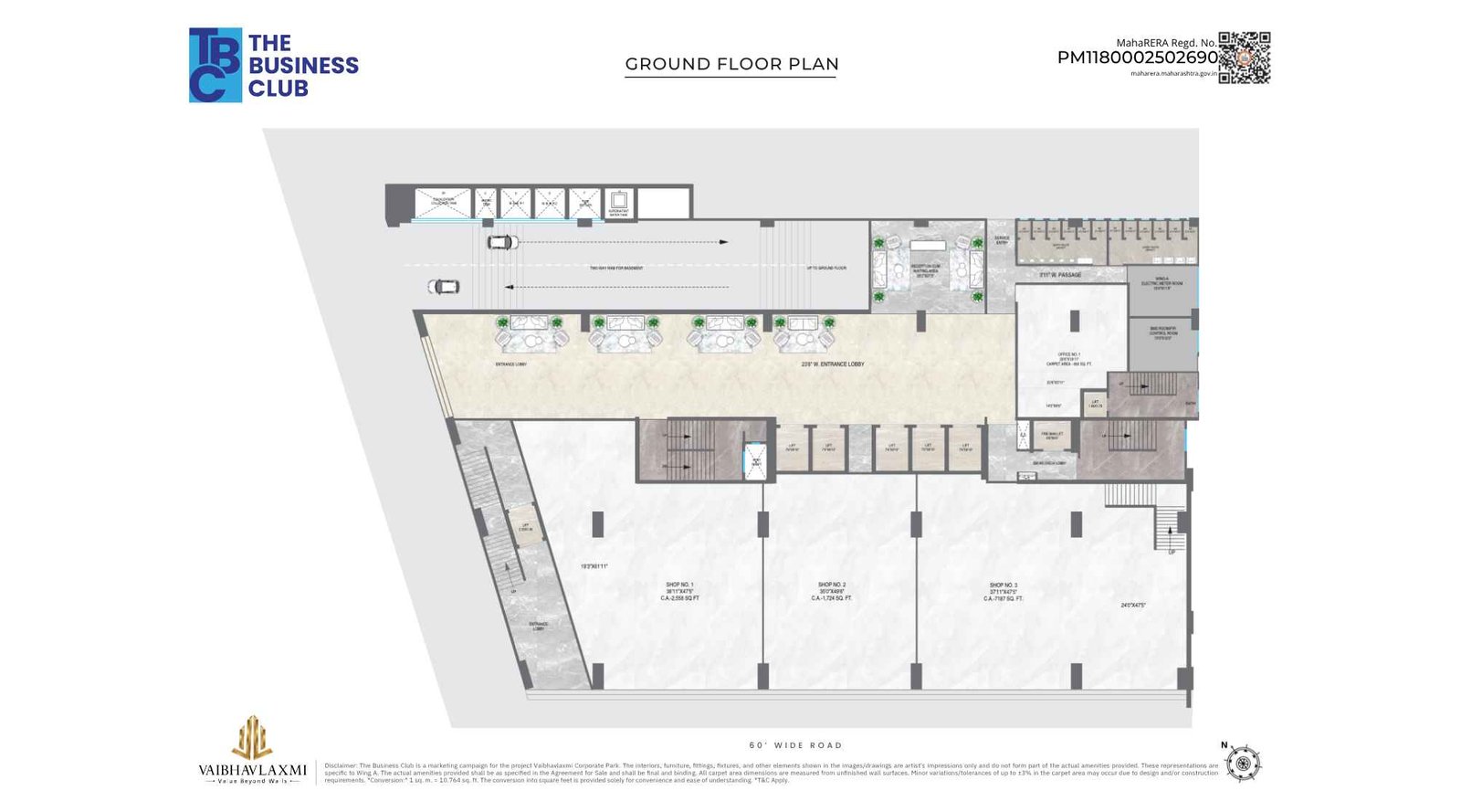 Vaibhavlaxmi-The-Business-Club-Floor-Plan-Ground
